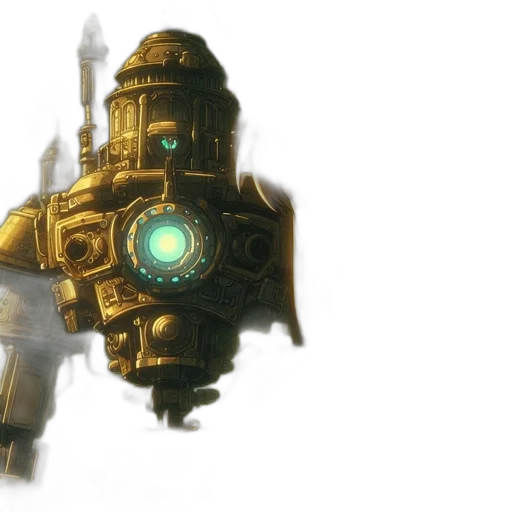 robot, weapon, concept art, fantasy art transparent PNG cut-out