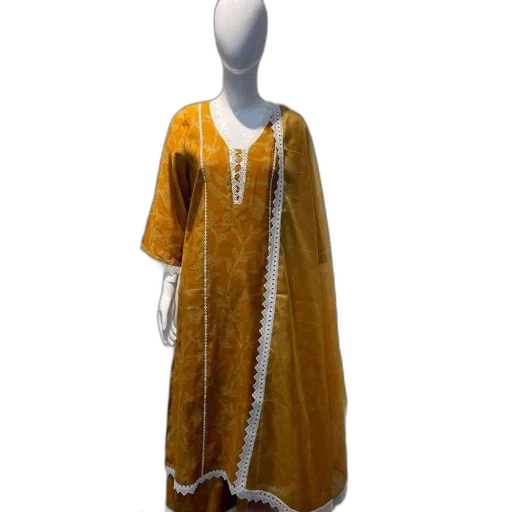 dress, golden, mannequin, dressed transparent PNG cut-out