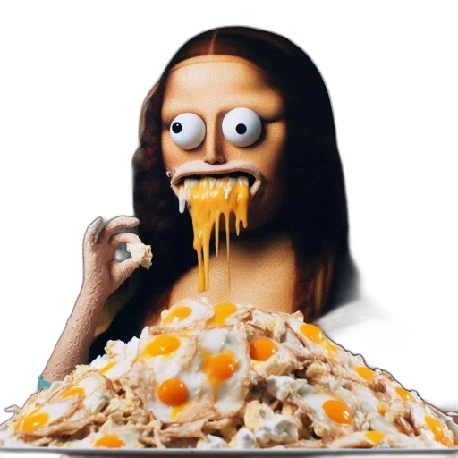 food, face, creature, animal transparent PNG cut-out
