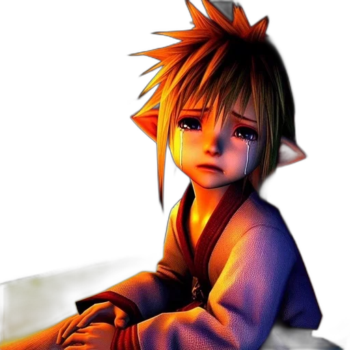 3d render, concept art, photorealistic, anime transparent PNG cut-out