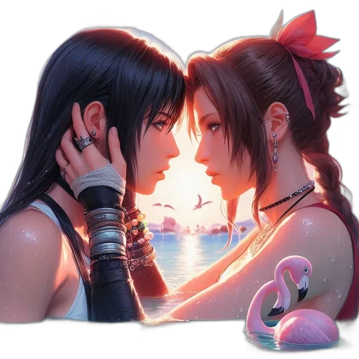 concept art, fantasy art, anime, photorealistic transparent PNG cut-out