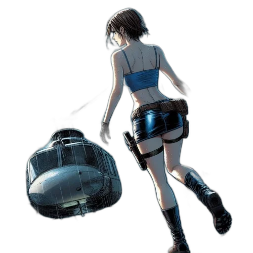 robot, weapon, dress, jacket transparent PNG cut-out