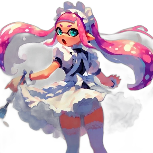 dress, staff, weapon, concept art transparent PNG cut-out