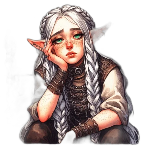 dragon, face, staff, fantasy art transparent PNG cut-out