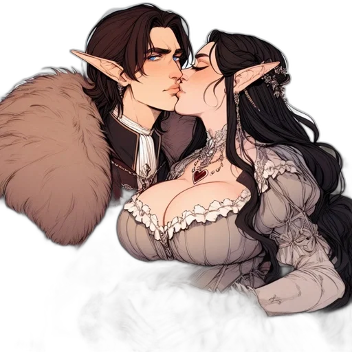 fantasy art, watercolor, concept art, pixel art transparent PNG cut-out