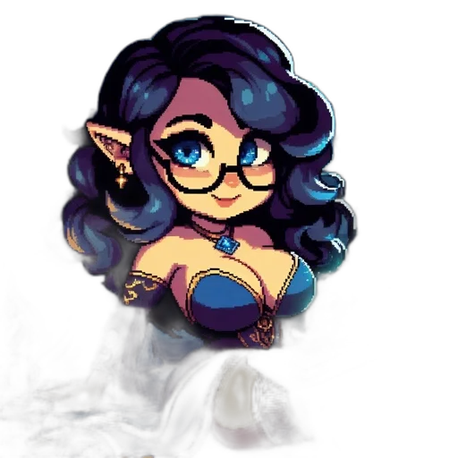 staff, fantasy art, pixel art, concept art transparent PNG cut-out