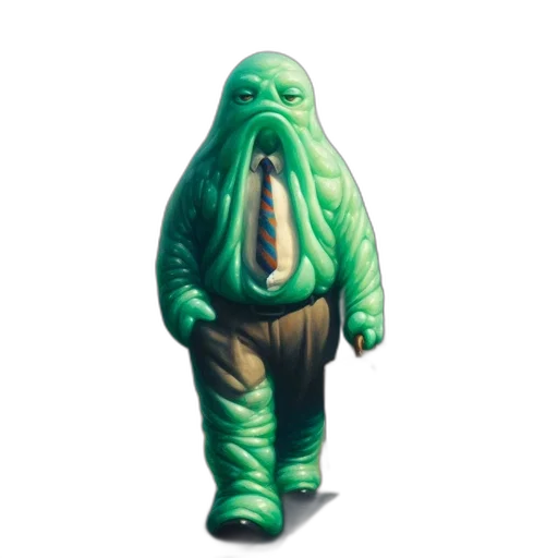 creature, animal, staff, jacket transparent PNG cut-out