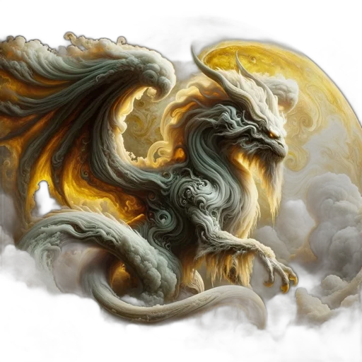 dragon, sword, fantasy art, concept art transparent PNG cut-out