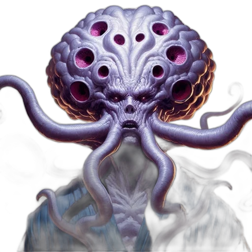 creature, mask, staff, face transparent PNG cut-out