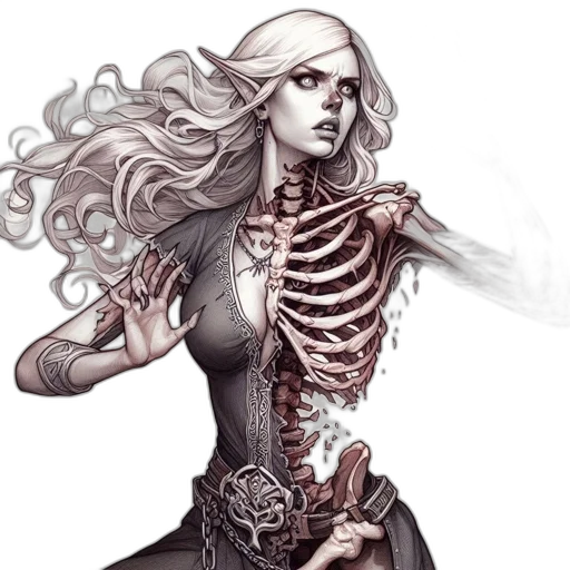 fantasy art, comic book art, concept art, pixel art transparent PNG cut-out