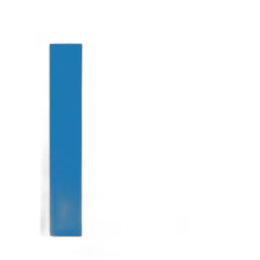 blue, bar, chart, three transparent PNG cut-out