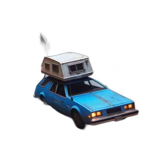 car, robot, weapon, hat transparent PNG cut-out