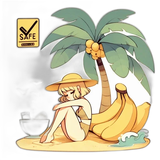 hat, concept art, vaporwave, pixel art transparent PNG cut-out