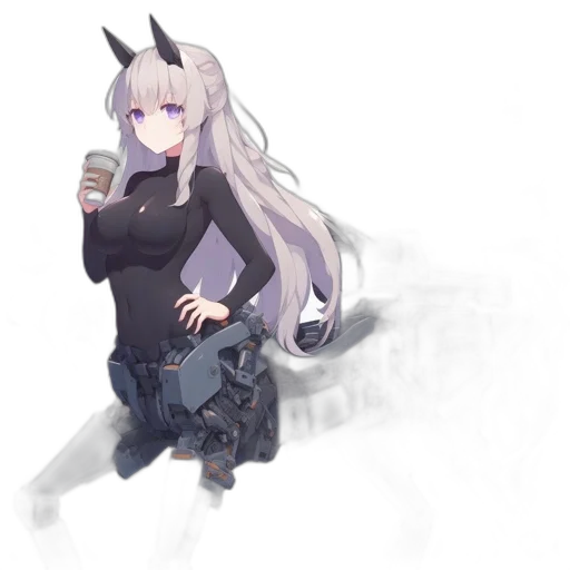 dragon, weapon, dress, staff transparent PNG cut-out