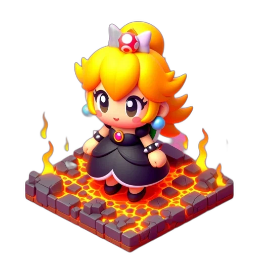 crown, staff, weapon, pixel art transparent PNG cut-out
