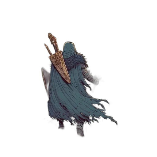 sword, staff, weapon, creature transparent PNG cut-out