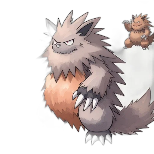 creature, animal, hair, dragon transparent PNG cut-out