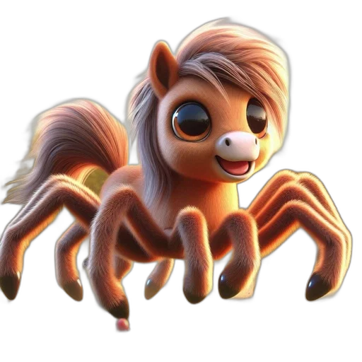 creature, animal, concept art, 3d render transparent PNG cut-out