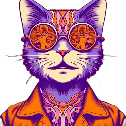 jacket, cartoon, comic book art, fantasy art transparent PNG cut-out