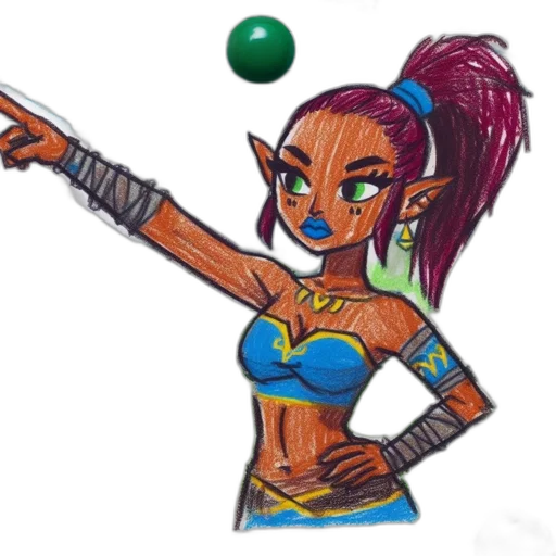 staff, jewelry, weapon, fantasy art transparent PNG cut-out