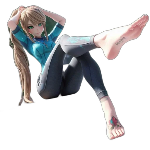 shoes, creature, staff, sword transparent PNG cut-out