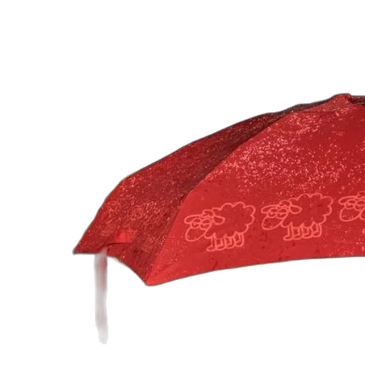 umbrella, hat, rain, red transparent PNG cut-out