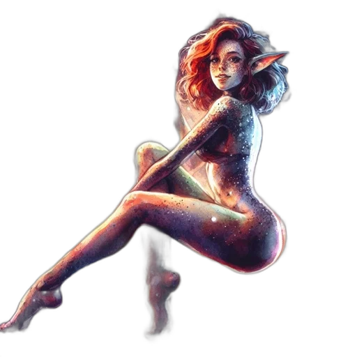 dress, robot, concept art, fantasy art transparent PNG cut-out