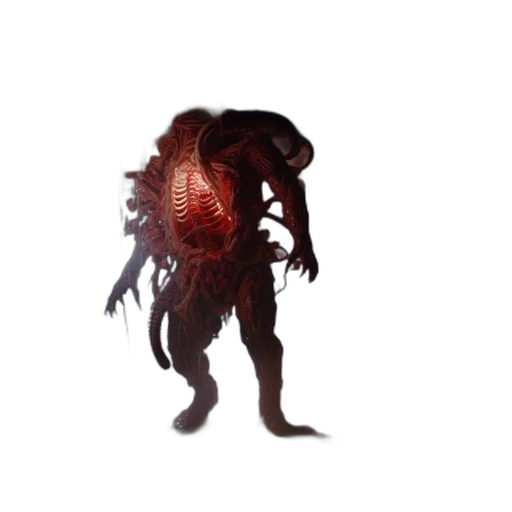 creature, mask, robot, staff transparent PNG cut-out