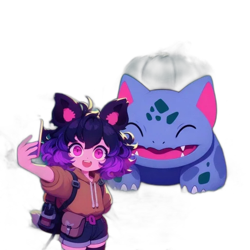 staff, concept art, vaporwave, 3d render transparent PNG cut-out