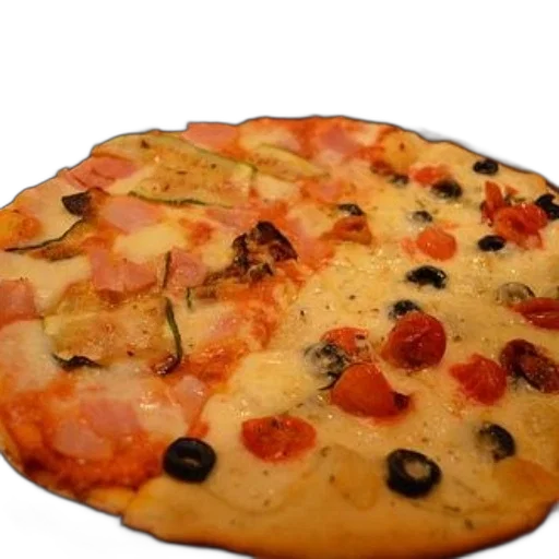 food, 3d render, photorealistic, pizza transparent PNG cut-out