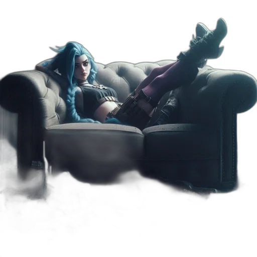 furniture, dragon, creature, robot transparent PNG cut-out