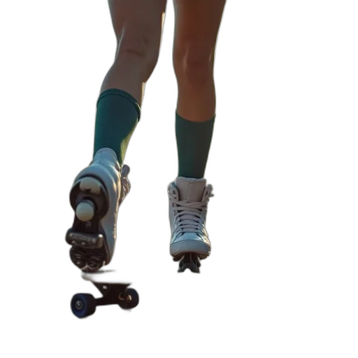 shoes, robot, weapon, staff transparent PNG cut-out