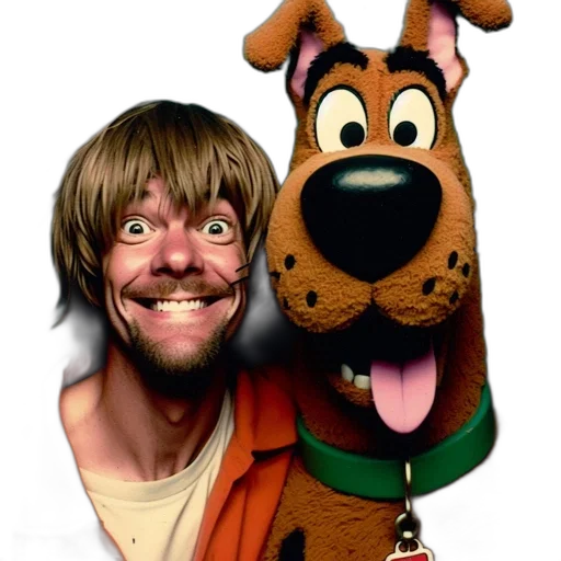 animal, staff, cartoon, man transparent PNG cut-out