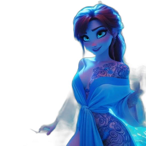 dress, concept art, 3d render, fantasy art transparent PNG cut-out