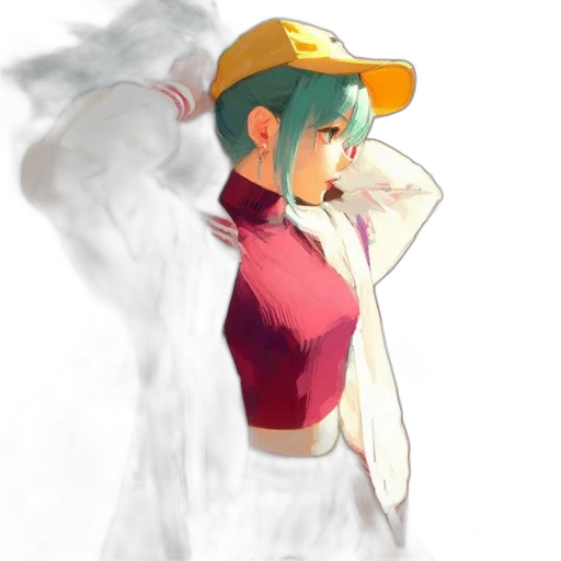 hat, jacket, staff, dragon transparent PNG cut-out