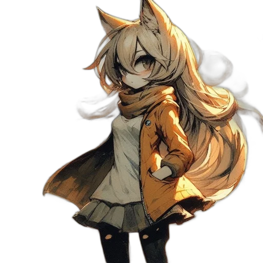 staff, mask, jacket, dress transparent PNG cut-out