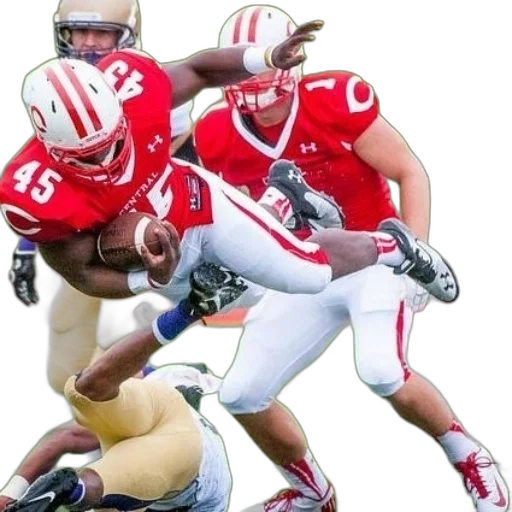 football, player, wearing, number transparent PNG cut-out