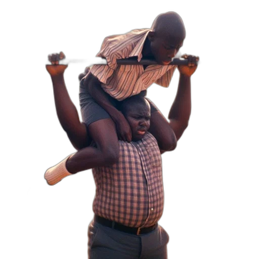 staff, outdoor, scene, boy transparent PNG cut-out