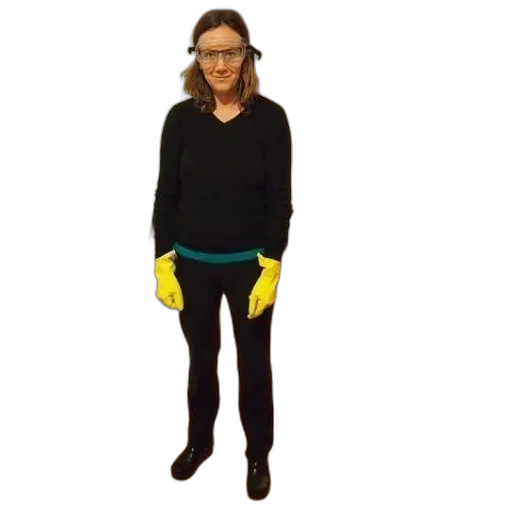 staff, jacket, creature, dress transparent PNG cut-out