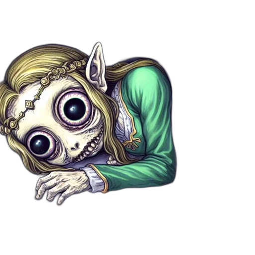 mask, creature, face, staff transparent PNG cut-out