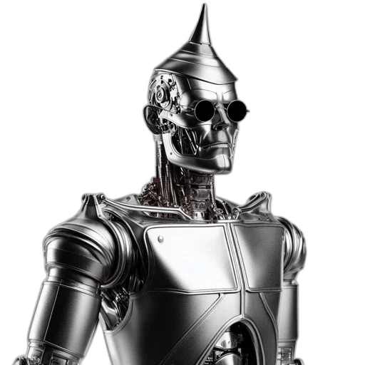robot, 3d render, concept art, comic book art transparent PNG cut-out