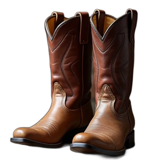 shoes, close, mens, cowboy transparent PNG cut-out