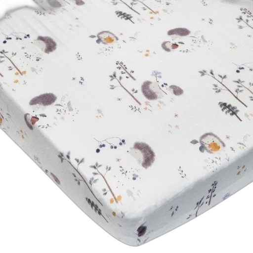 white, fitted, sheet, whimsical transparent PNG cut-out