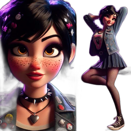 concept art, 3d render, cartoon, fantasy art transparent PNG cut-out