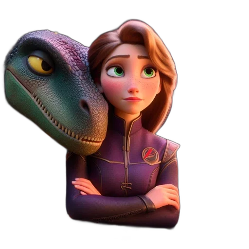 dragon, creature, 3d render, concept art transparent PNG cut-out