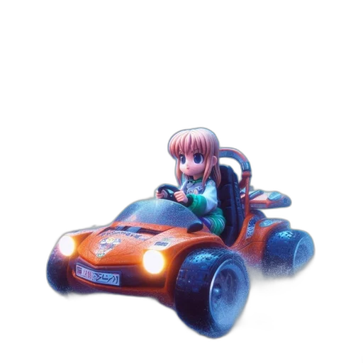 car, robot, weapon, hair transparent PNG cut-out