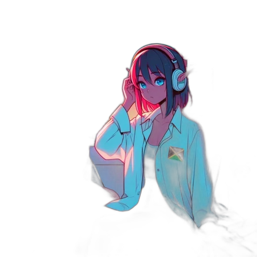 jacket, creature, staff, mask transparent PNG cut-out