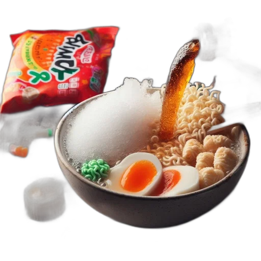 food, 3d render, photorealistic, bowl transparent PNG cut-out