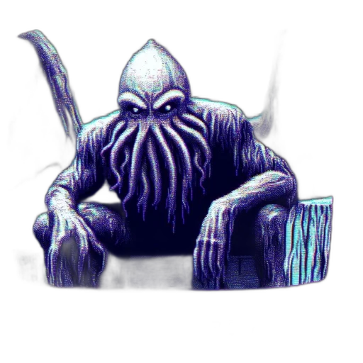 creature, animal, staff, hair transparent PNG cut-out