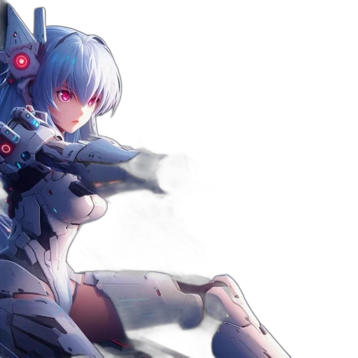 robot, weapon, sword, concept art transparent PNG cut-out